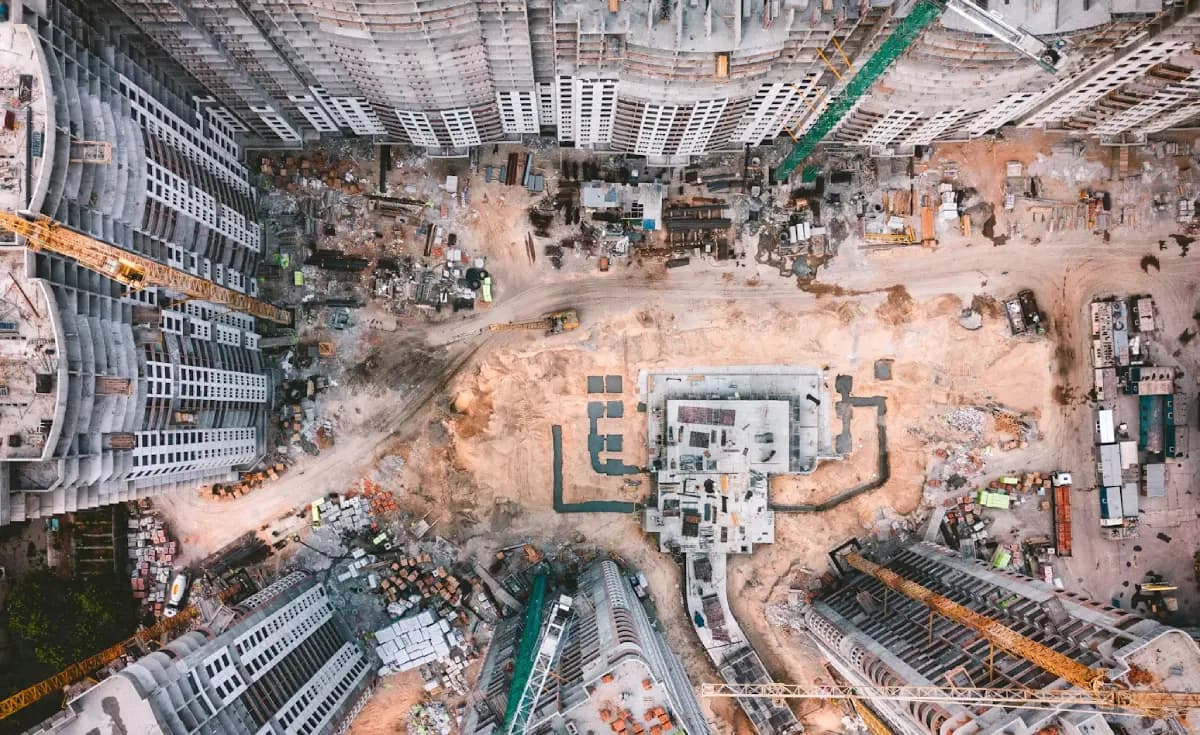 360-degree site capture mapped onto a BIM model for progress tracking