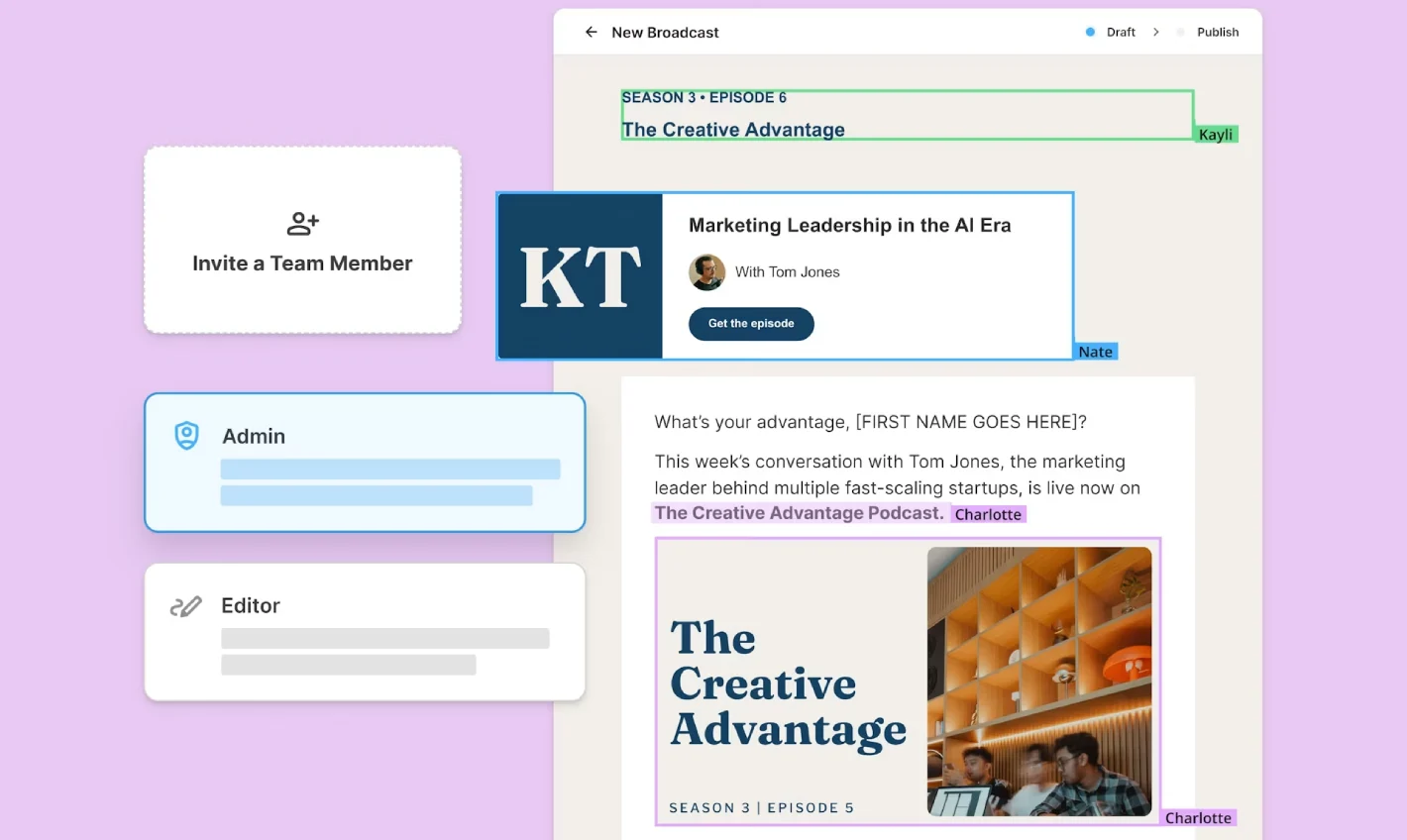 Kit dashboard screenshot