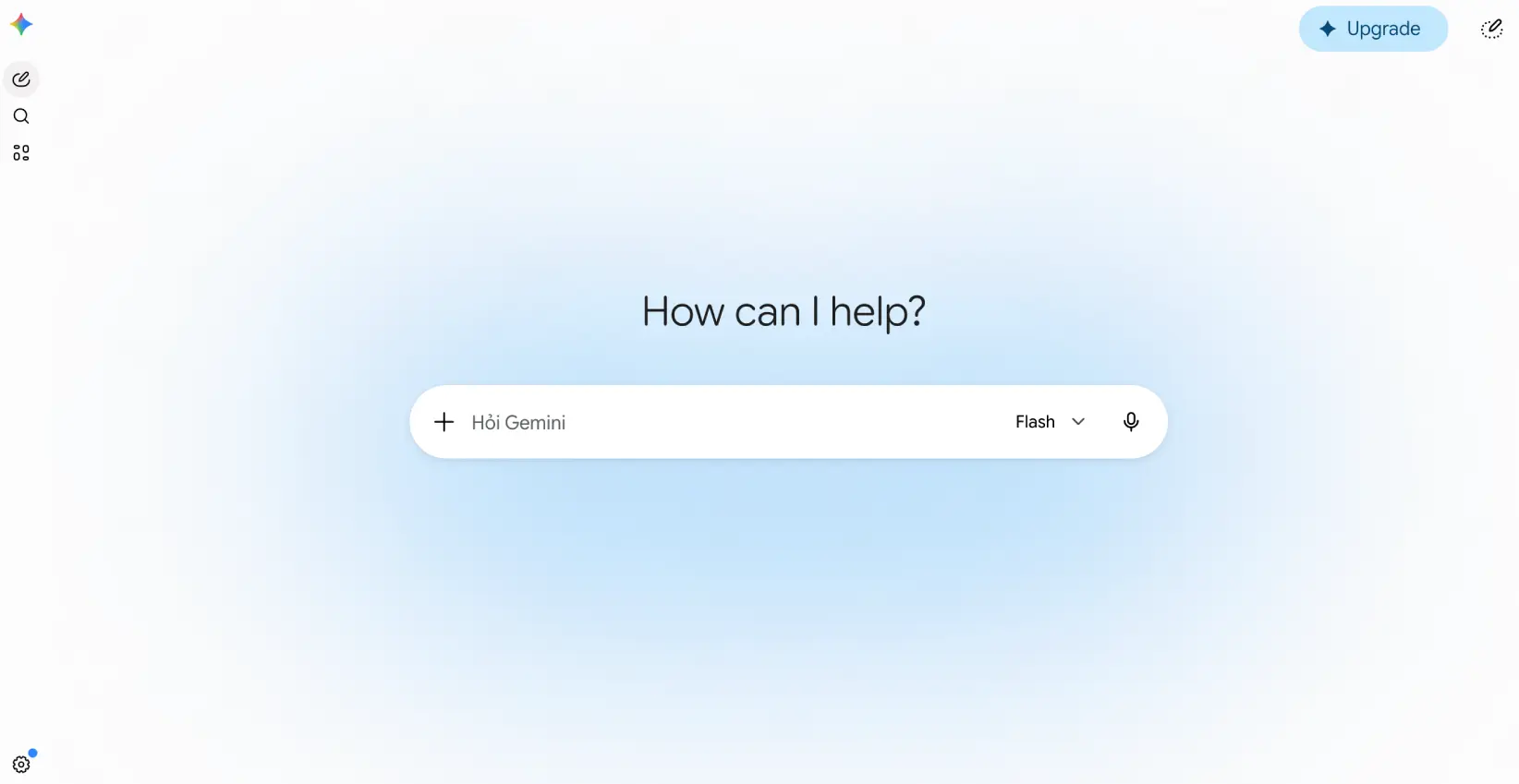 Gemini dashboard screenshot