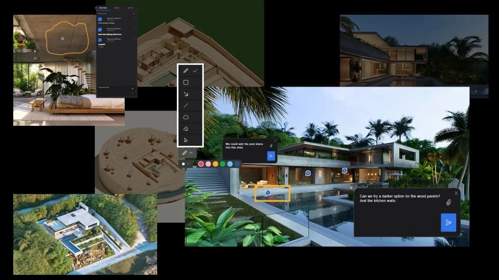 Lumion dashboard screenshot