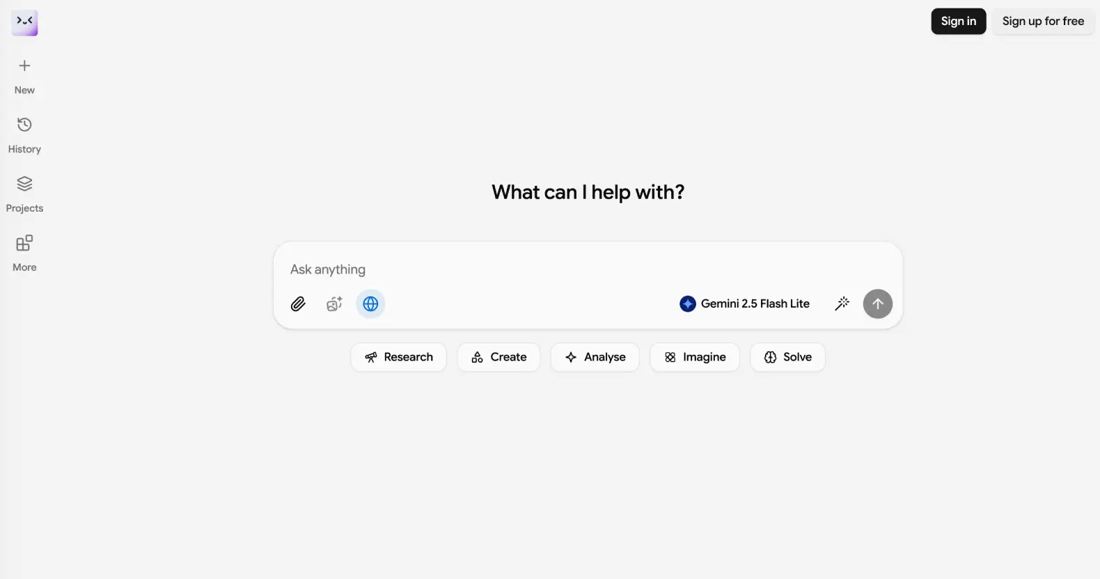 Merlin AI dashboard screenshot