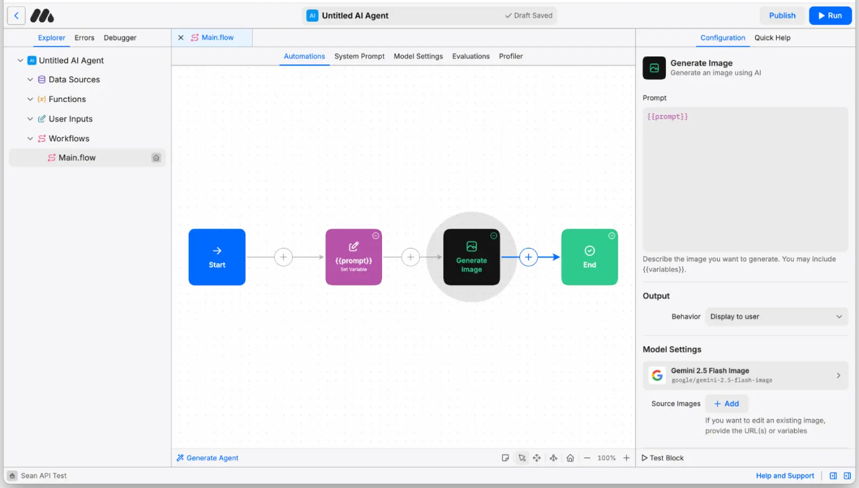 MindStudio dashboard screenshot