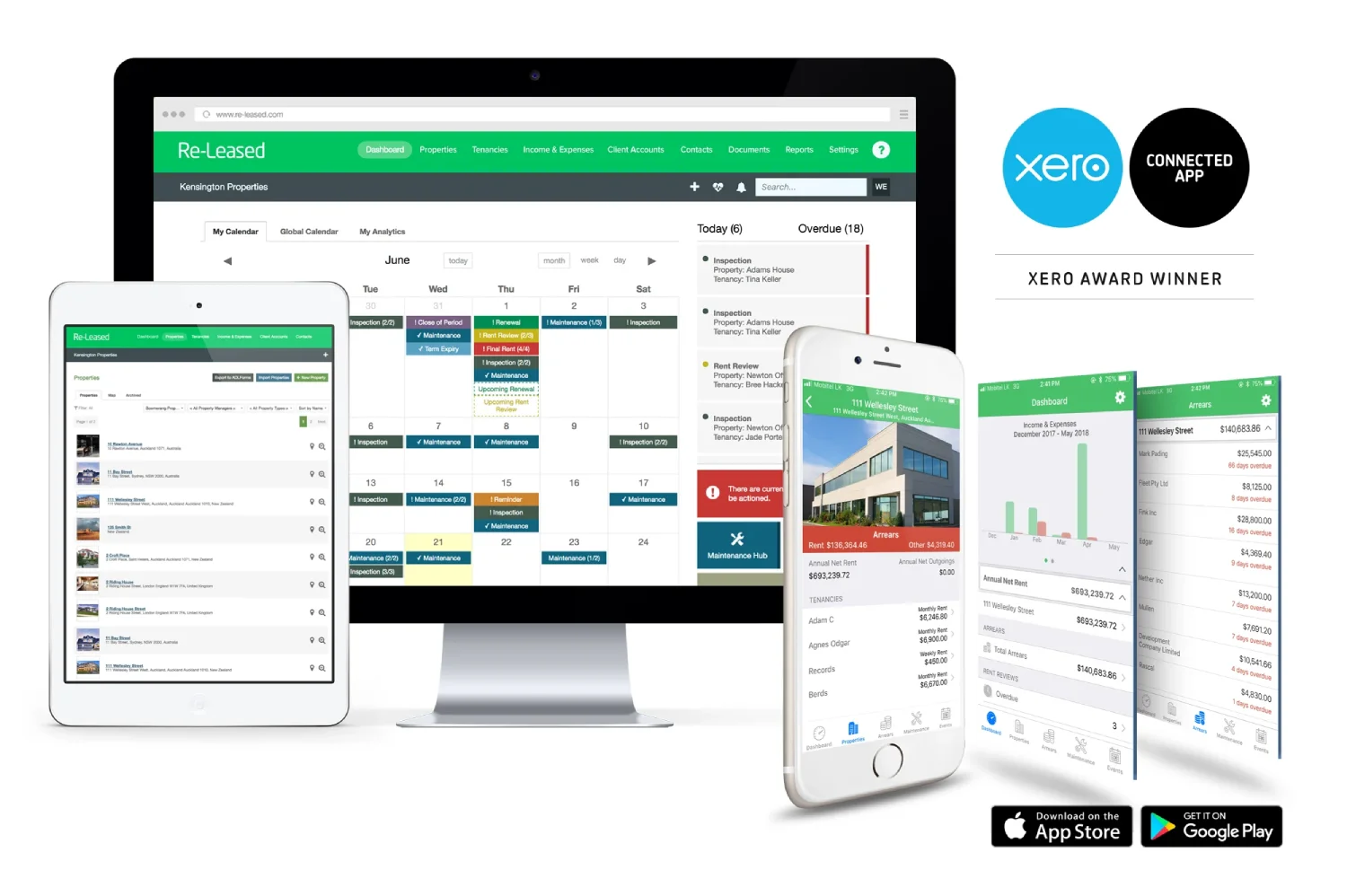Re-Leased Credia dashboard screenshot